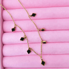 Black Enamel Chain