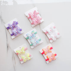 Butterfly Hairties - Set of 2