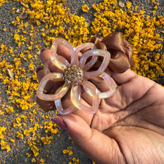 Flower Scrunchies