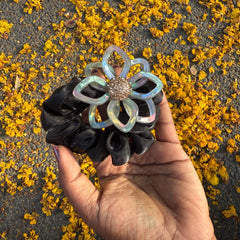 Flower Scrunchies