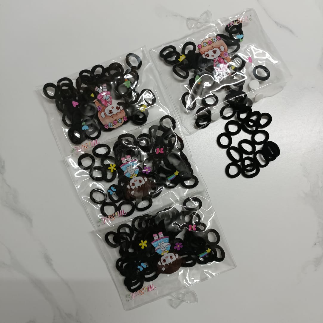 Black Hairtie Pouch