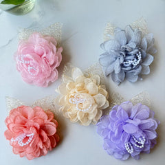 Flower Aligator Clips