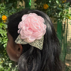 Flower Aligator Clips