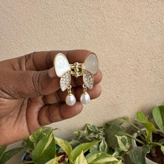Enamel Butterfly Claw