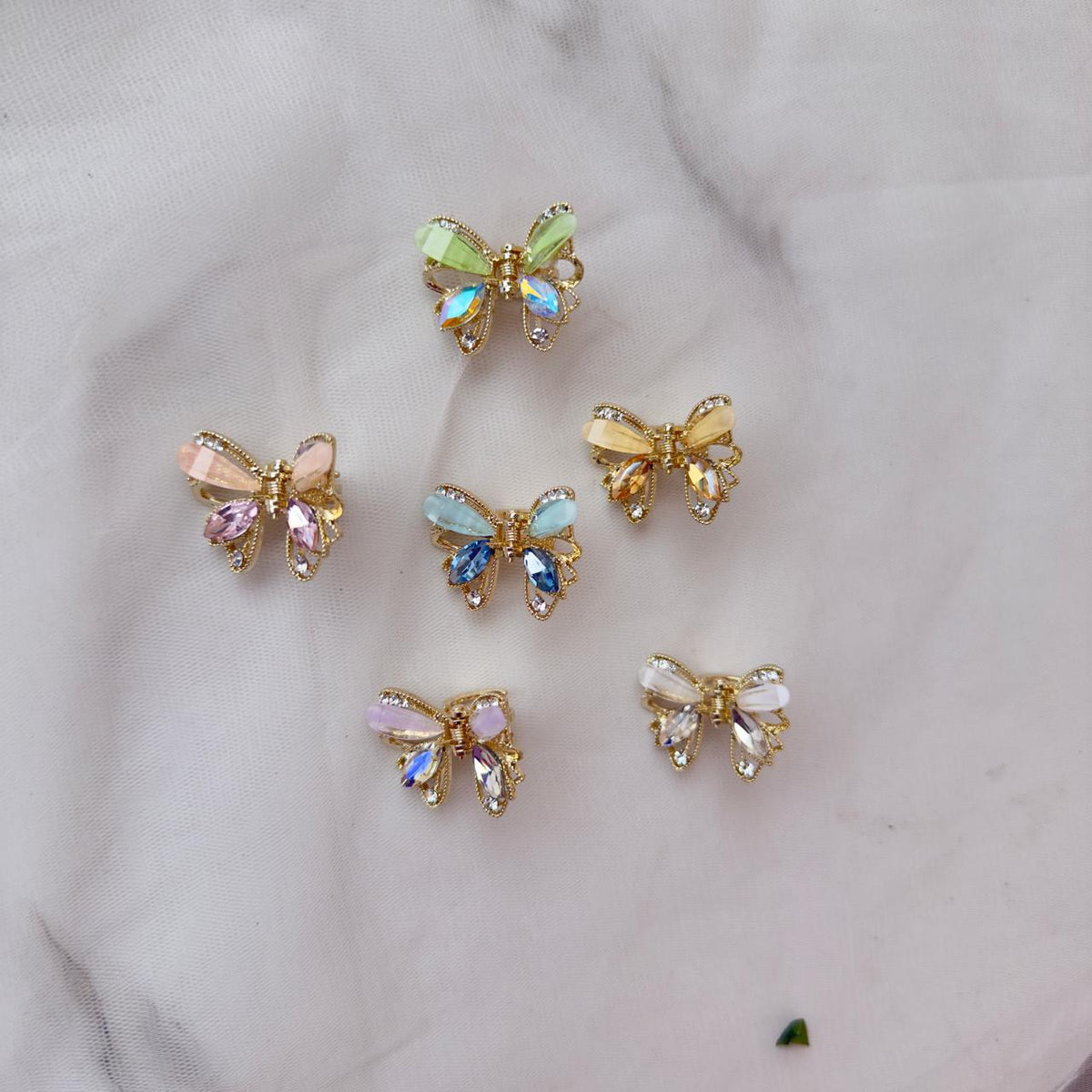 Stone Butterfly Clutch