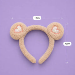 Heart Shaped Fur Headband