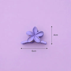 Flower Matt Hair Claw