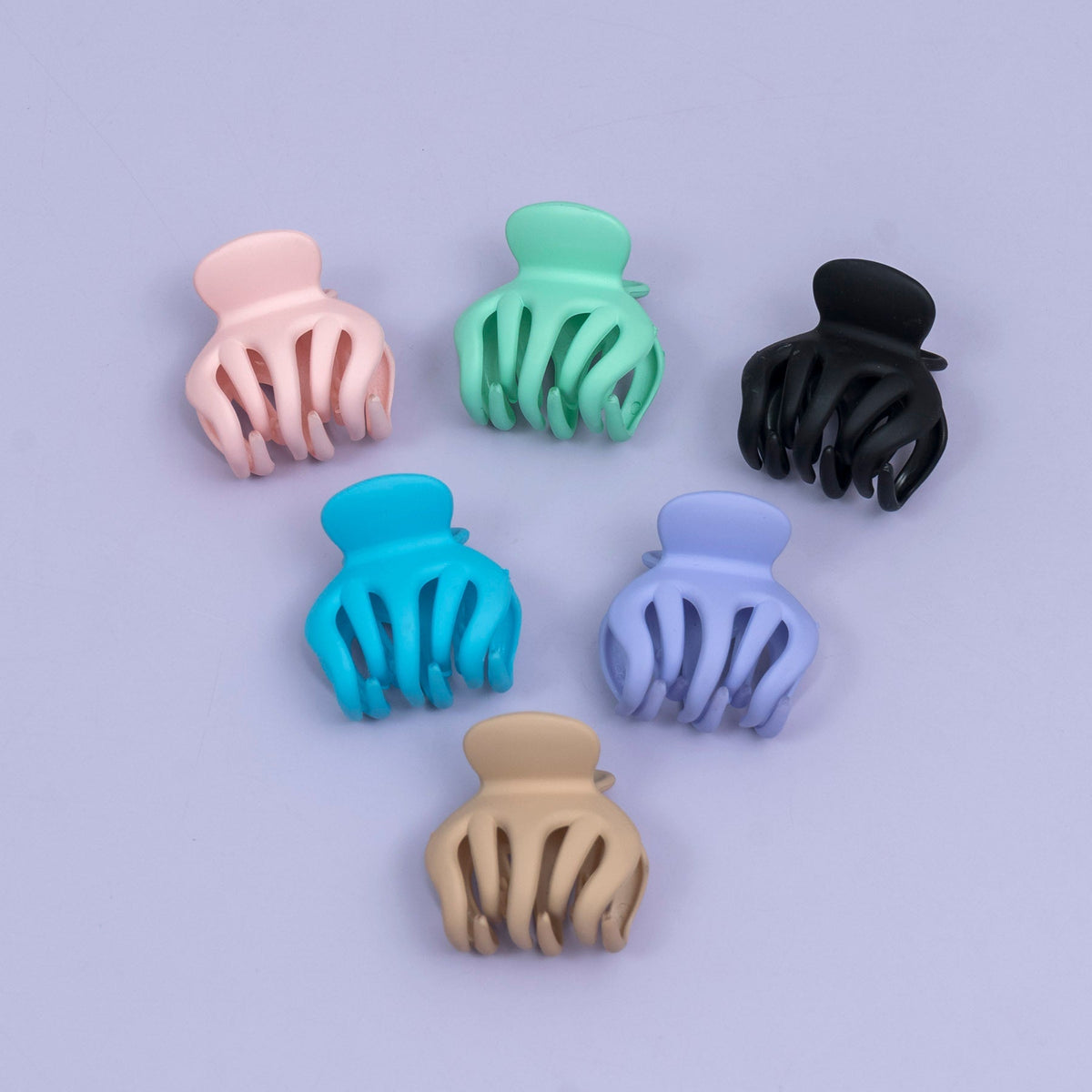Matte Pastel Hair Claw