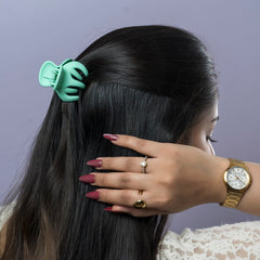 Matte Pastel Hair Claw