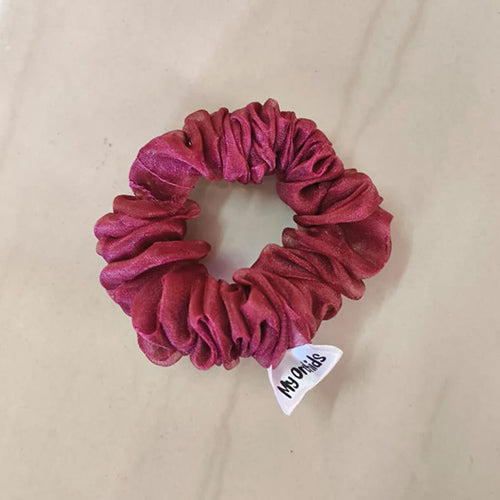 Org Plain Scrunchies Med