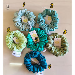 Satin Scrunchies Med