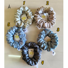 Satin Scrunchies Med