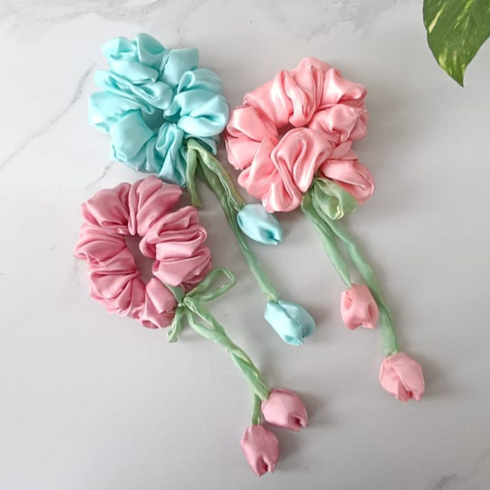 Tulip Scrunchies