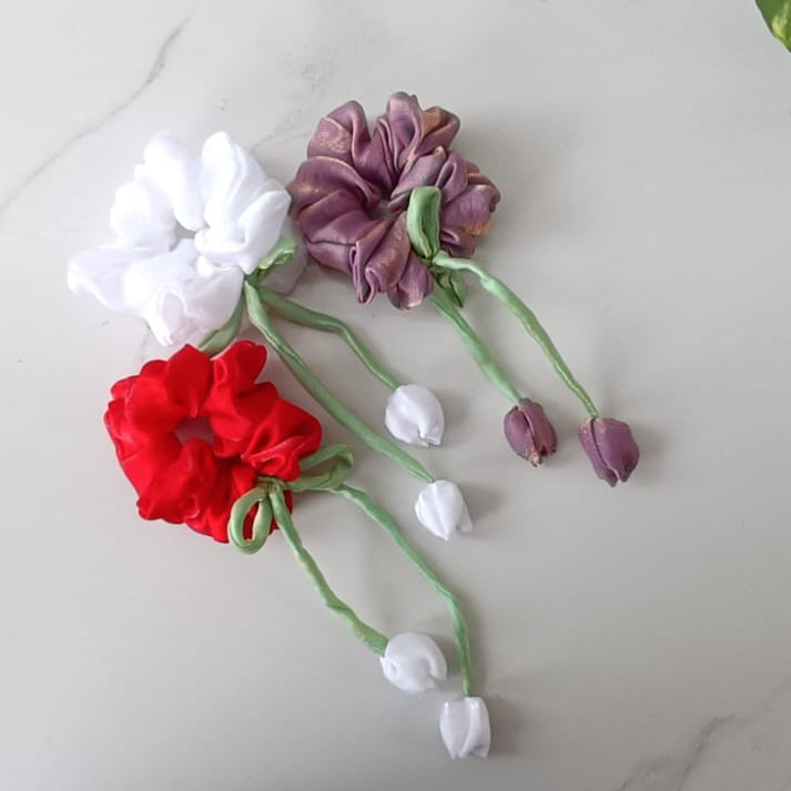 Tulip Scrunchies