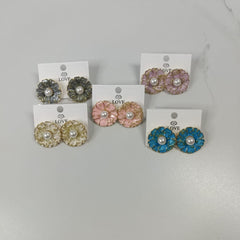 Enamel Earrings