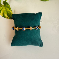 Evil Eye Bracelet Gold