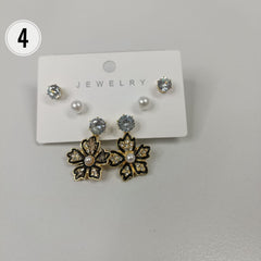Black Combo Earrings